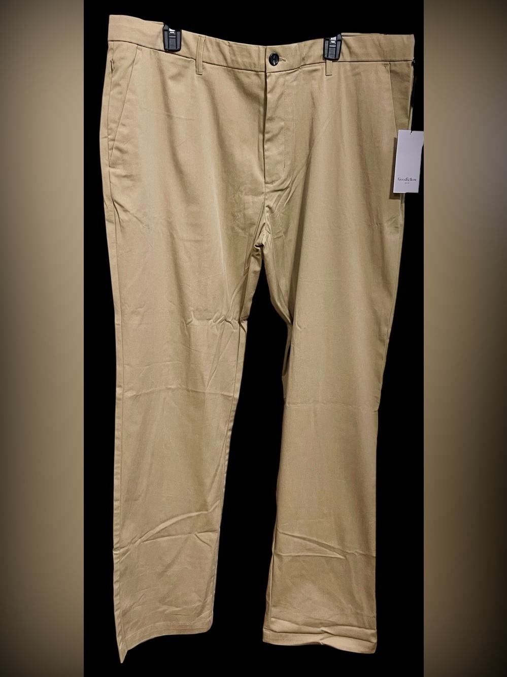 New Men’s 42x36 Goodfellow & Co. Big & Tall Straight Tech Chino Pants
